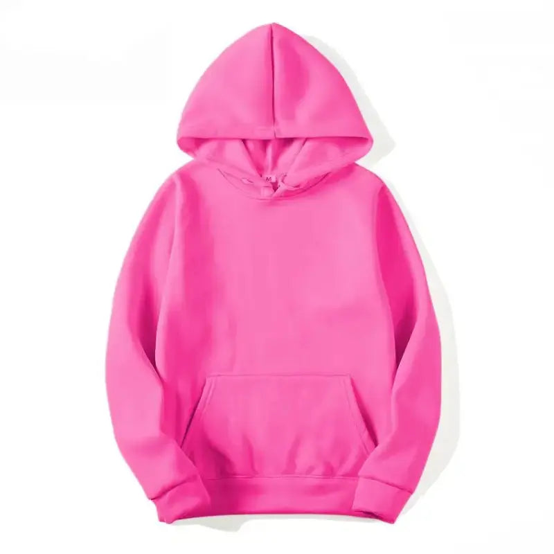 Sweat Capuche Personnalisé Brodé Rose Foncé