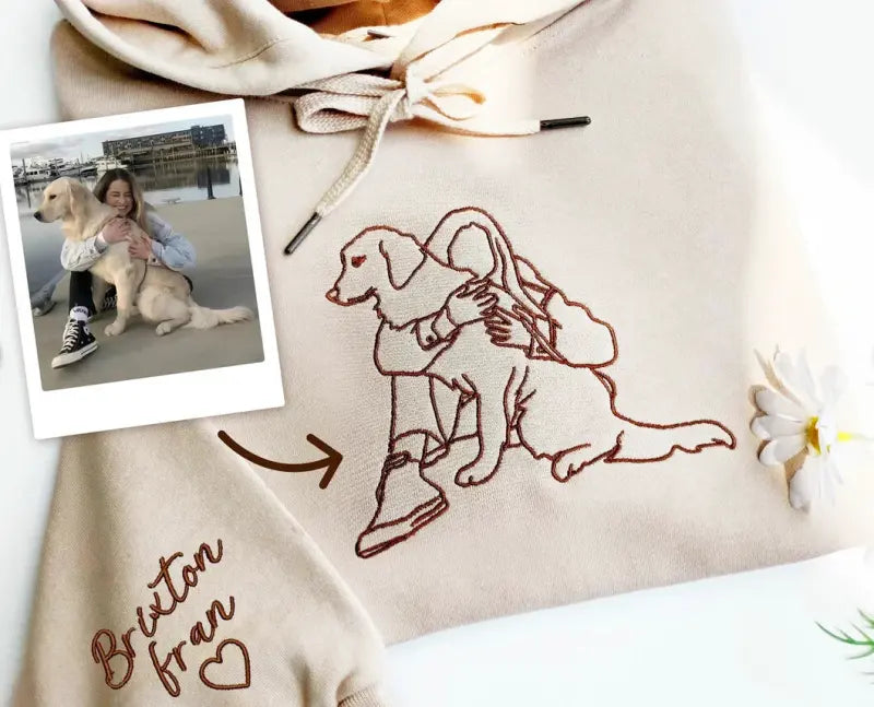 Sweat Capuche Personnalisé Brodé