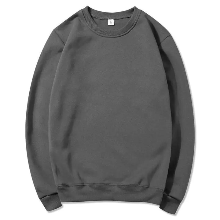 Sweat Personnalisé Photo Gris foncé