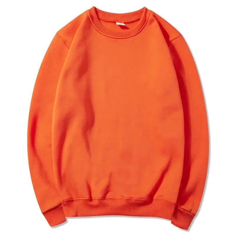 Sweat Personnalisé Photo Orange