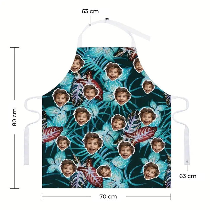 Tablier de Chef Personnalisé Bleu