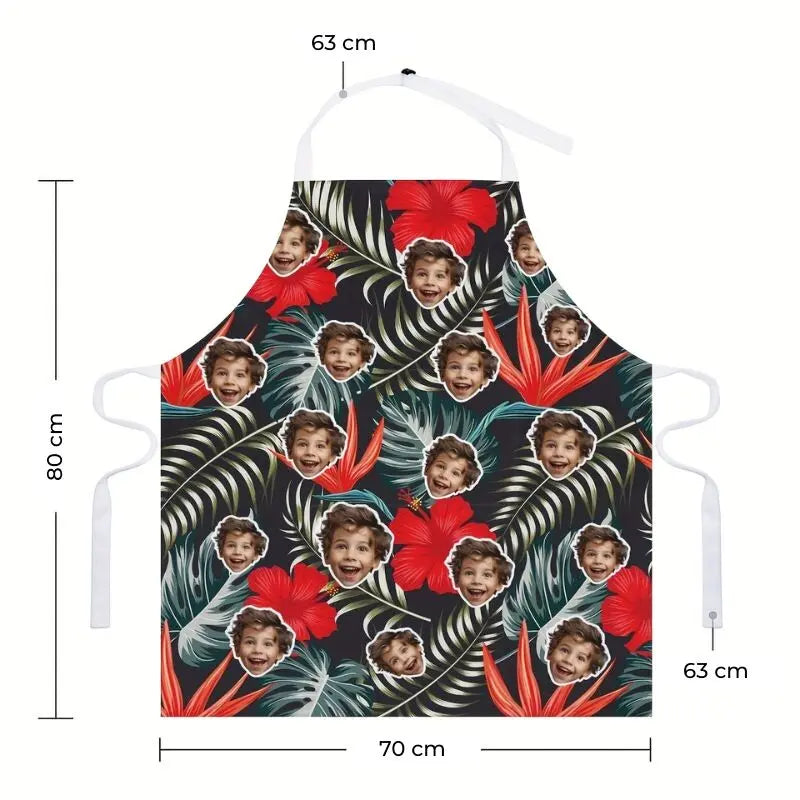 Tablier de Chef Personnalisé Rouge