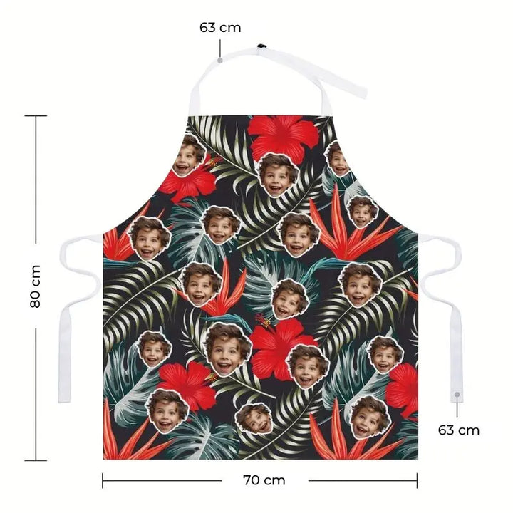 Tablier de Chef Personnalisé Rouge