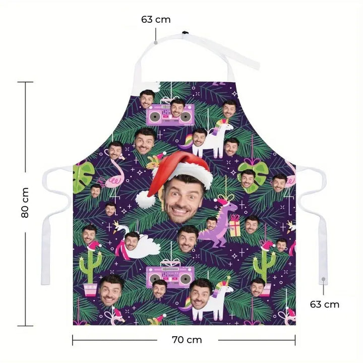 Tablier de cuisine personnalisé de Noël Enfantin