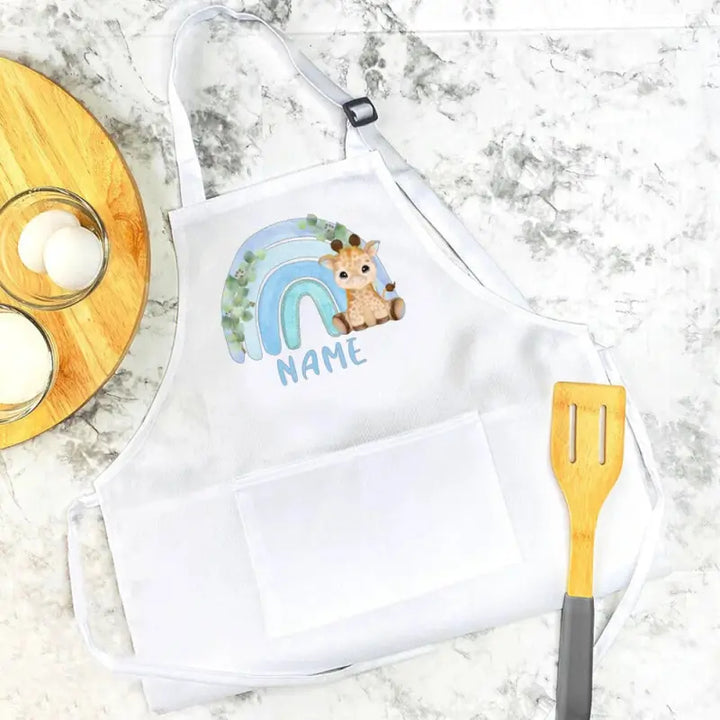 Tablier Personnalisé Enfant Girafe