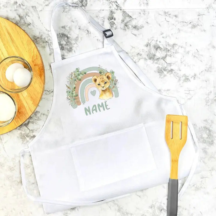Tablier Personnalisé Enfant Lion