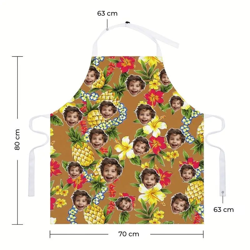 Tablier Personnalisé pour Homme Ananas