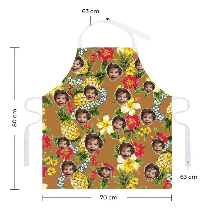 Tablier Personnalisé pour Homme Ananas