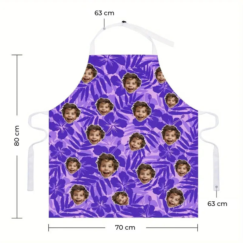 Tablier Personnalisé pour Homme Violet