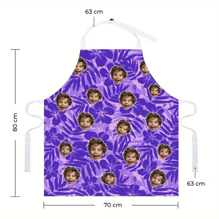 Tablier Personnalisé pour Homme Violet