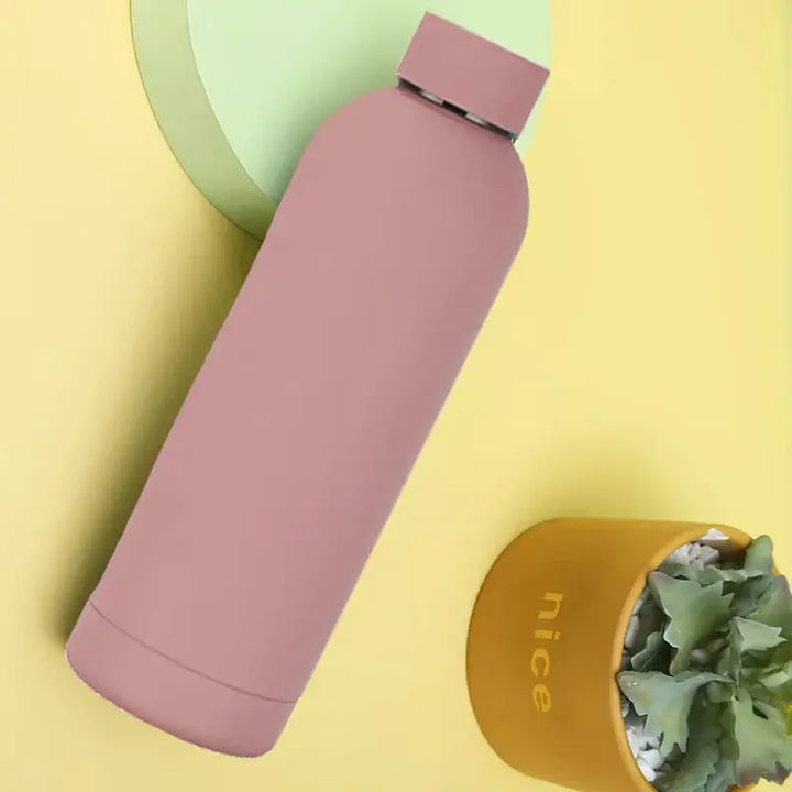 Thermos Isotherme Personnalisé Rose Foncé