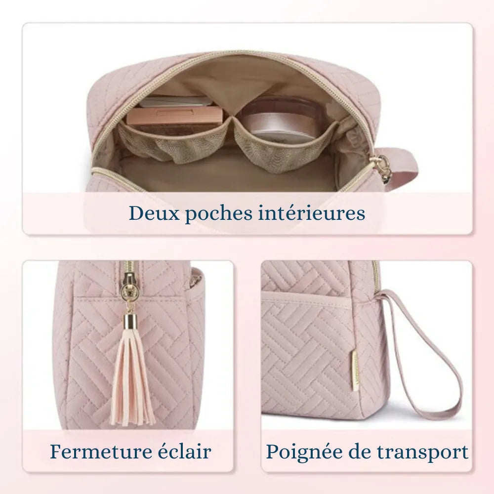 Une trousse de toilette jeune fille ultra pratique et élégante Une trousse de toilette jeune fille ultra pratique et élégante