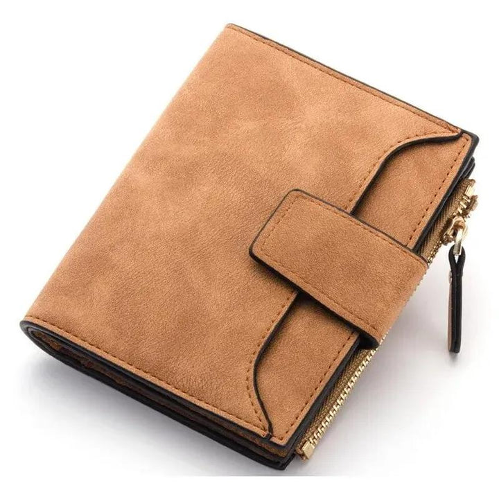 Portefeuille Femme Personnalisé Marron